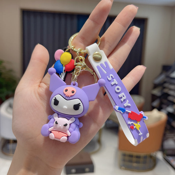 Wholesale Keychains PVC Hardware Cartoon Doll Cute (S) MOQ≥2 JDC-KC-AnG034