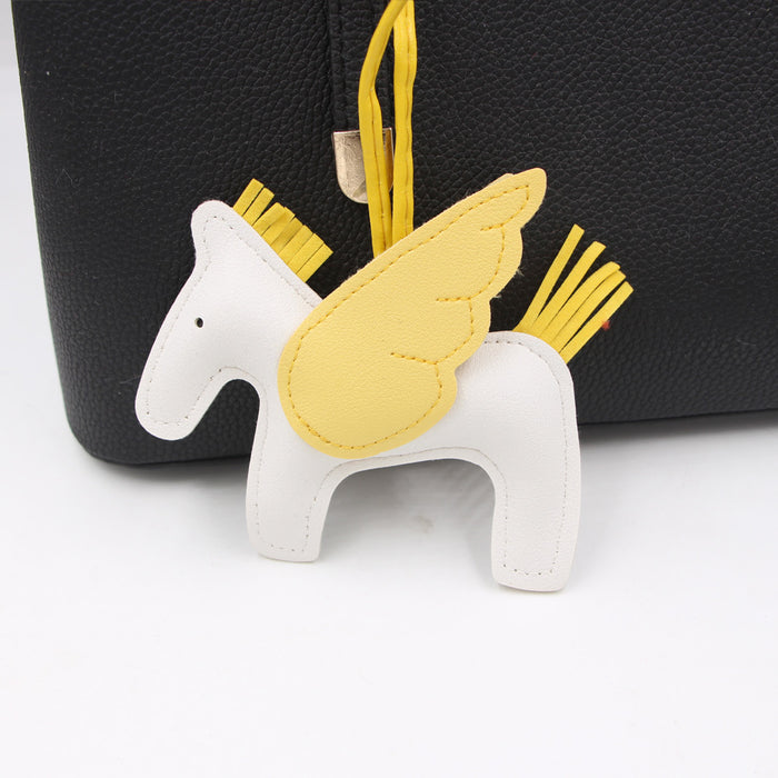 Jewelry WholesaleWholesale tassel Pegasus girls pendant key chain JDC-KC-Zuge050 Keychains 祖格 %variant_option1% %variant_option2% %variant_option3%  Factory Price JoyasDeChina Joyas De China