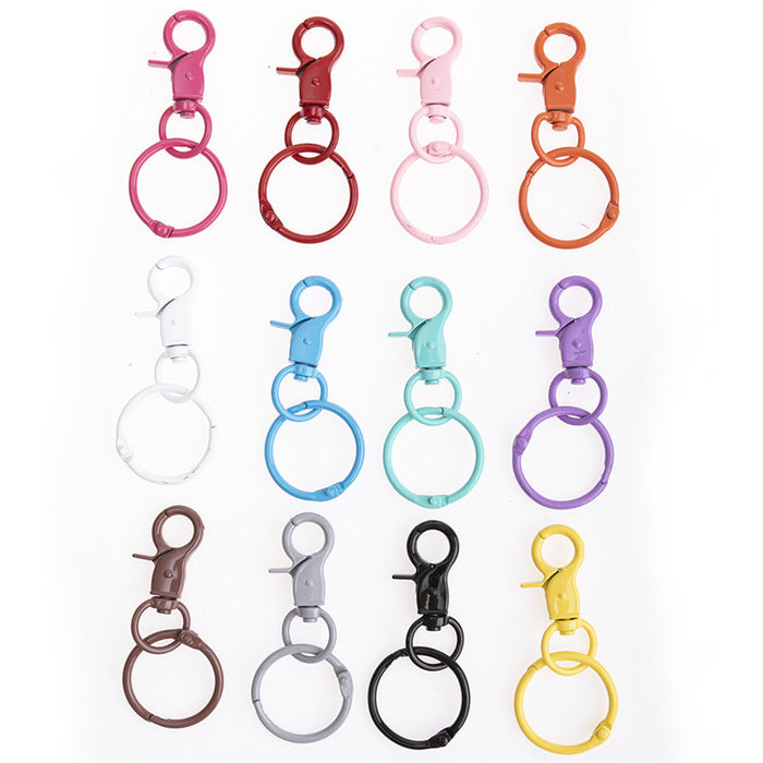 Wholesale Lobster Clasp Keychain Bulk Alloy DIY MOQ≥2 JDC-KC-HeYu009