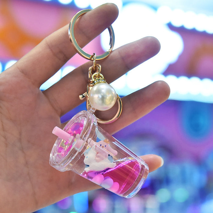 Wholesale Keychains Acrylic Unicorn Cute Cartoon (M) MOQ≥2 JDC-KC-ShangL001