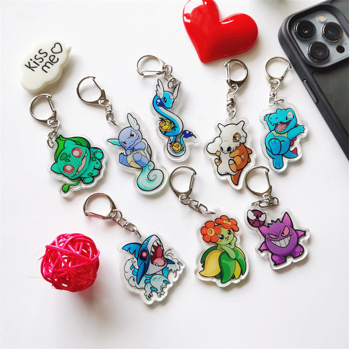 Wholesale Cartoon Acrylic Cute Keychain (M) MOQ≥2 JDC-KC-FPai004