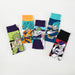 Jewelry WholesaleWholesale Cartoon Polyester Men's Socks JDC-SK-XiuZ001 Sock 秀足 %variant_option1% %variant_option2% %variant_option3%  Factory Price JoyasDeChina Joyas De China