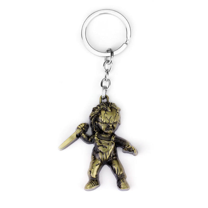 Wholesale Ghost Doll Alloy Keychain JDC-KC-MM011