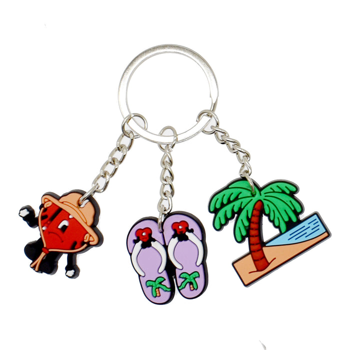 Wholesale Keychain PVC Cute Cartoon Pendant MOQ≥10 (M) JDC-KC-BZYH007