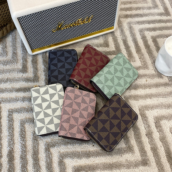 Wholesale Wallet PU Short Printed Multi-card Coin Purse JDC-WT-Jinj010