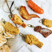 Jewelry WholesaleWholesale PVC Simulation Food Fried Chicken Drumstick Keychain JDC-KC-DMF001 Keychains 迪美菲 %variant_option1% %variant_option2% %variant_option3%  Factory Price JoyasDeChina Joyas De China