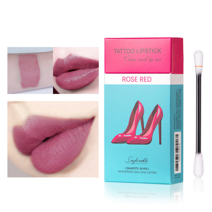 Wholesale Cotton Swab Lipstick Lip Glaze Creative Lip Gloss JDC-MK-ALM004