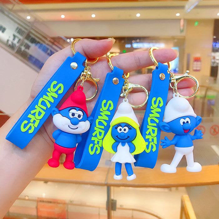 Wholesale Keychains PVC Hardware Cute Cartoon (M) MOQ≥2 JDC-KC-OuBu001