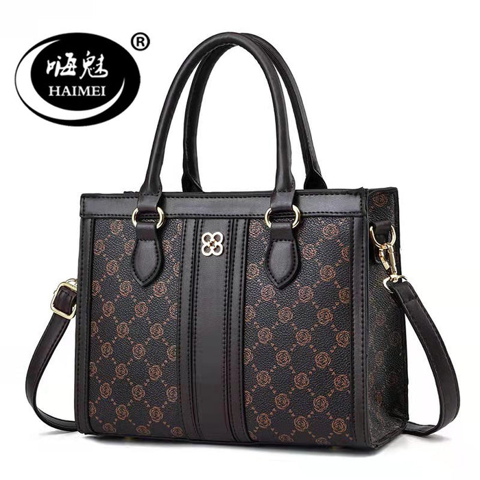 Wholesale Shoulder Bag PU Printing Handbag Diagonal Cross (F) JDC-SD-haim005