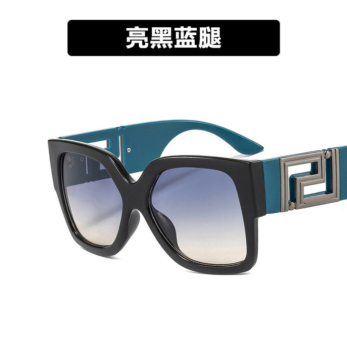 Jewelry WholesaleWholesale large frame square anti UV fashion sunglasses JDC-SG-PLS058 Sunglasses 普琳丝 %variant_option1% %variant_option2% %variant_option3%  Factory Price JoyasDeChina Joyas De China