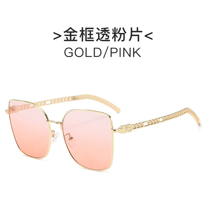 Wholesale Sunglasses Metal Frames Resin Lenses (F) JDC-SG-TaiG011