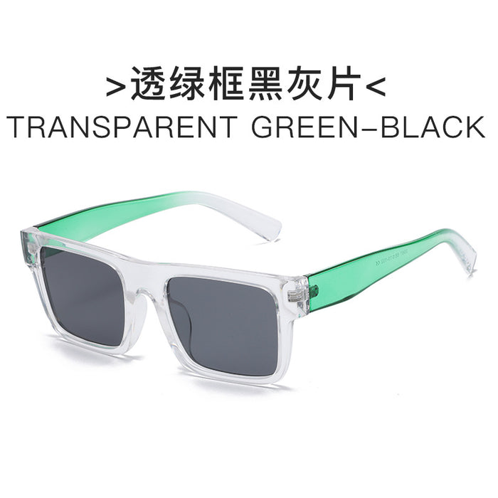 Wholesale Sunglasses PC Square Big Frame JDC-SG-YuX014