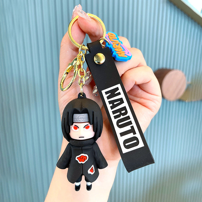 Wholesale Keychains PVC Metal Naruto MOQ≥2 JDC-KC-LeZ023