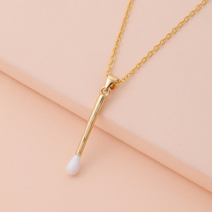 Wholesale Simple Original Design Color Preserving Copper Plated Necklace for Women JDC-NE-WB012