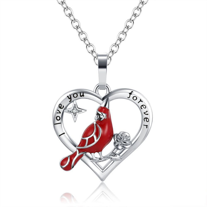 Wholesale Alloy New Heart Pendant Necklace JDC-NE-yunchuan001