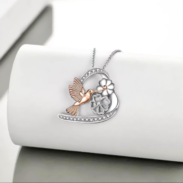 Jewelry WholesaleWholesale Summer Daisy Bird Pendant Necklace MOQ≥2 JDC-NE-JYS018 Necklaces 静夜思 %variant_option1% %variant_option2% %variant_option3%  Factory Price JoyasDeChina Joyas De China