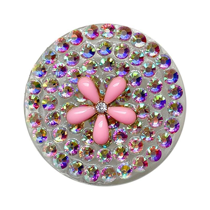 Wholesale Rhinestone Flower Phone Airbag Holder JDC-PS-BaiY044