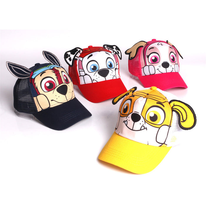 Wholesale kids baseball cap cartoon puppy hip hop cap JDC-FH-WuF004