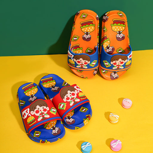 Jewelry WholesaleWholesale Summer Cartoon Kids PVC Home Bathroom Anti-Slip Slippers JDC-SP-LiS001 Slippers 利斯 %variant_option1% %variant_option2% %variant_option3%  Factory Price JoyasDeChina Joyas De China