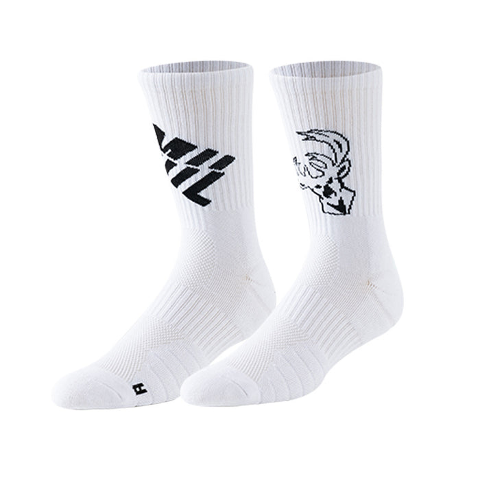 Wholesale Sock Cotton Basketball Socks Adult Medium Tube Thickened Breathable JDC-SK-JinR005