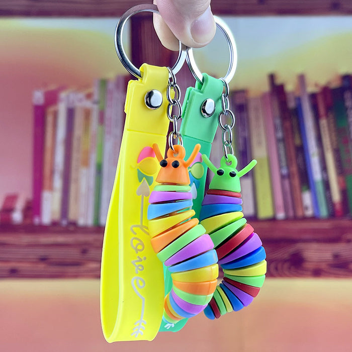 Wholesale keychain pvc cartoon cute bag accessories MOQ≥2 JDC-KC-MQu008