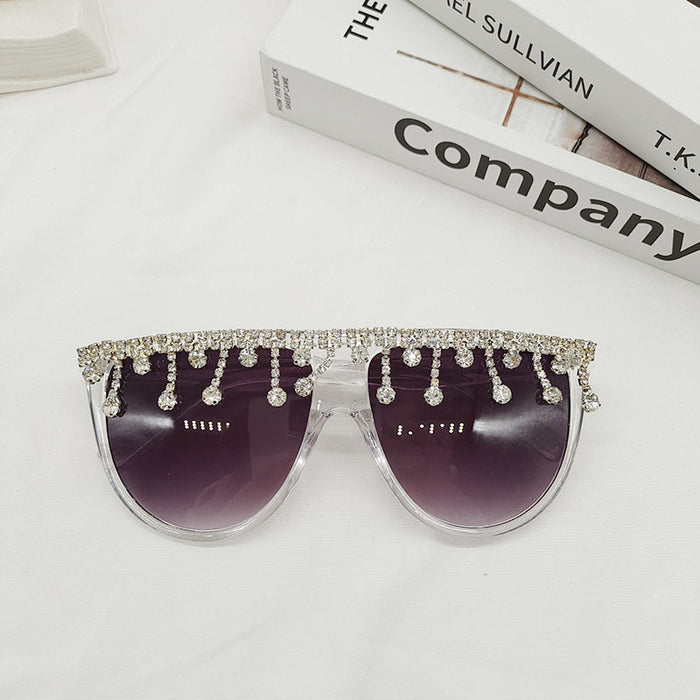 Wholesale hip hop glasses men retro punk sunglasses MOQ≥2 JDC-SG-BoH007