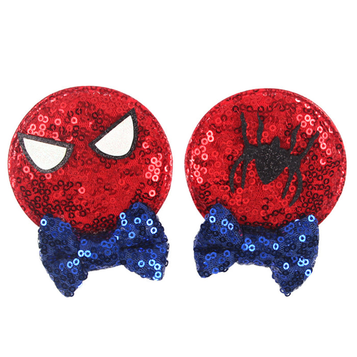 Wholesale Cartoon Buckle Sequin Bow Party Decoration Kids Hairband MOQ≥2 JDC-HD-ZheZe002