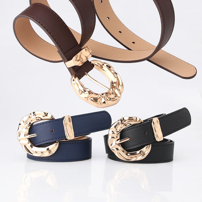 Jewelry WholesaleWholesale Personality Student Decorative Pants Metal Buckle Belt JDC-WB-KuP005 Womenbelt 酷配 %variant_option1% %variant_option2% %variant_option3%  Factory Price JoyasDeChina Joyas De China