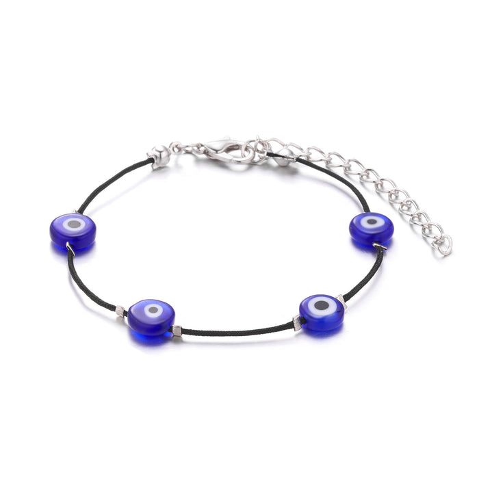 Wholesale Blue Eyes Rice Beaded Bracelet JDC-BT-YingH007