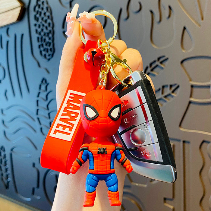 Wholesale Keychains PVC Hardware Cute Cartoon Animation Hero Series MOQ≥2 (M) JDC-KC-ManM049