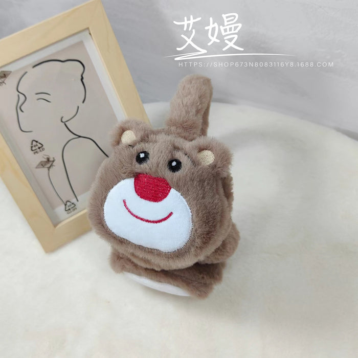 Wholesale Earmuff Plush Warm Winter Thick Cute Cartoon (M) MOQ≥3 JDC-EF-AiMan002