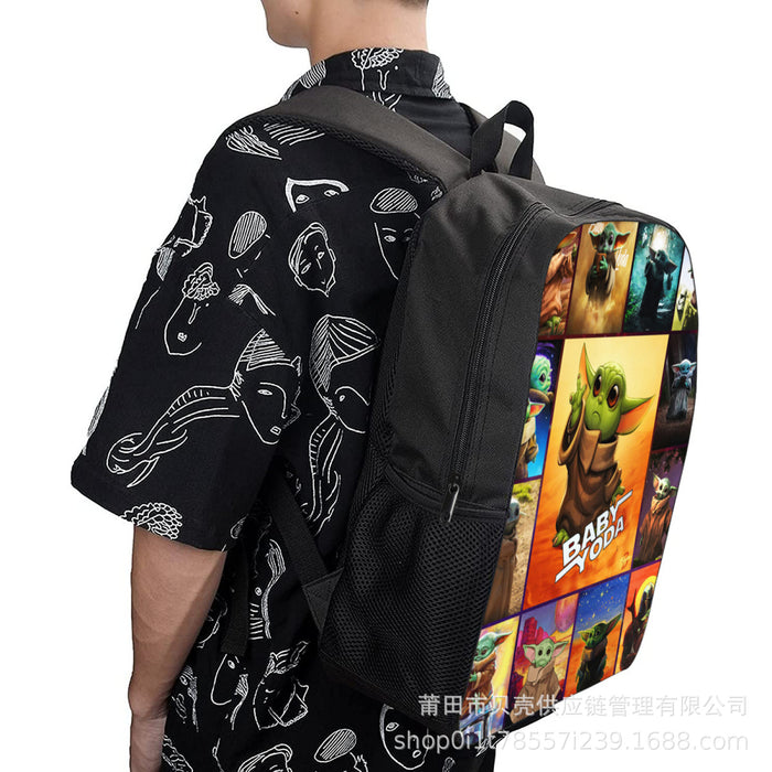 Wholesale Backpack Polyester Cute Cartoon Printing Large Capacity (M) JDC-BP-Beike003