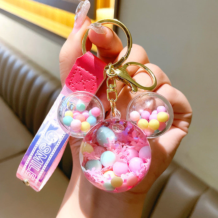 Wholesale Keychain PVC Soft Adhesive Cute Cartoon Creative Ornament MOQ≥2 JDC-KC-LeZ018