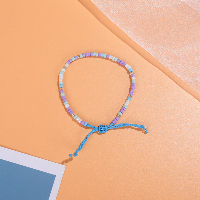 Wholesale Color Rice Bead Bracelet Adjustable JDC-BT-ZengZ003