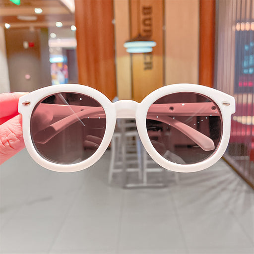 Jewelry WholesaleWholesale children's round frame skeleton sunglasses JDC-SG-HengX008 Sunglasses 恒曦 %variant_option1% %variant_option2% %variant_option3%  Factory Price JoyasDeChina Joyas De China