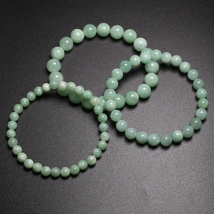 Wholesale Add Color Green Aventurine Chalcedony Bracelet Natural Gem Bracelet JDC-BT-liehuo006