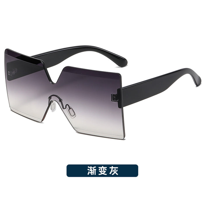 Jewelry WholesaleWholesale large frame frameless PC lens sunglasses JDC-SG-SengB014 Sunglasses 森邦 %variant_option1% %variant_option2% %variant_option3%  Factory Price JoyasDeChina Joyas De China