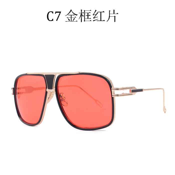 Wholesale Sunglasses Acrylic Lens Metal Frame Men (F) JDC-SG-JingL007