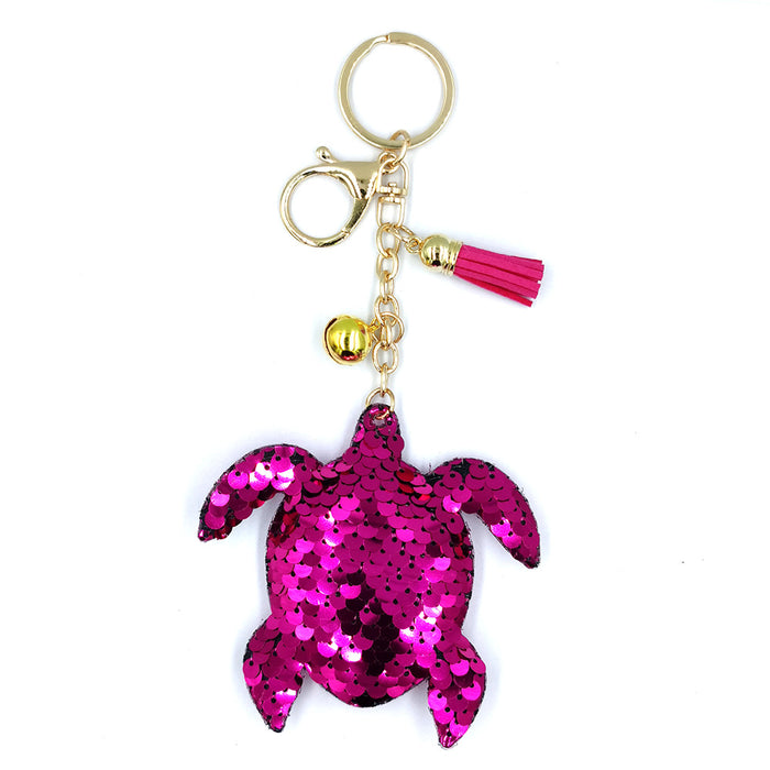 Jewelry WholesaleWholesale Metal Sequin Turtle Keychain MOQ≥2 JDC-KC-QiShi033 Keychains 奇释 %variant_option1% %variant_option2% %variant_option3%  Factory Price JoyasDeChina Joyas De China