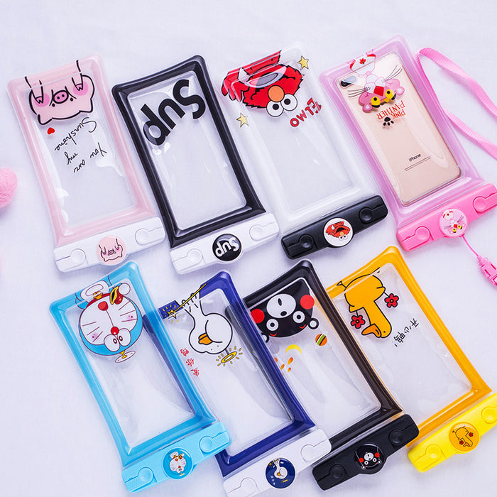 Jewelry WholesaleWholesale PVC Cartoon Touch Screen Mobile Phone Waterproof Bag JDC-WPB-ChuangZ002 Waterproof Bag 创泽 %variant_option1% %variant_option2% %variant_option3%  Factory Price JoyasDeChina Joyas De China