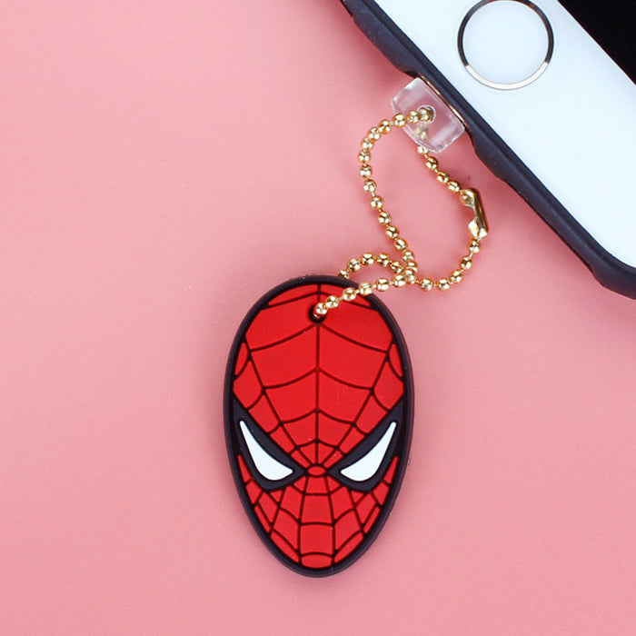 Wholesale Mobile Phone Dust Plug PVC Cute Cartoon Pendant MOQ≥3 (M) JDC-PC-ZhongJ008