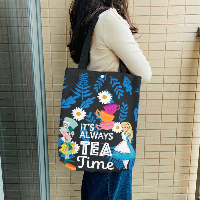 Wholesale shoulder bag Canvas Cartoon Anime Peripherals MOQ≥3 JDC-SD-Tengdi001