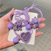 Jewelry WholesaleWholesale periwinkle orchid cartoon bear love head rope JDC-HS-DouY003 Hair Scrunchies 豆毓 %variant_option1% %variant_option2% %variant_option3%  Factory Price JoyasDeChina Joyas De China