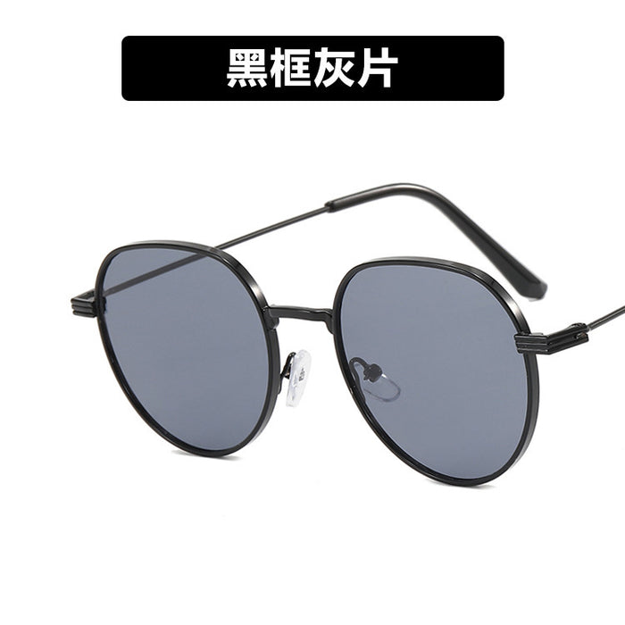 Wholesale Sunglass Resin Lens Metal Frame JDC-SG-PLS096