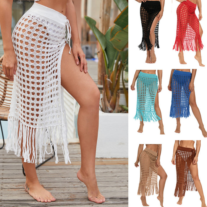 Jewelry WholesaleWholesale Perspective openwork knit skirt openk streaming Sive Beach skirt JDC-SW-CYi002 Swimwear 潮意 %variant_option1% %variant_option2% %variant_option3%  Factory Price JoyasDeChina Joyas De China