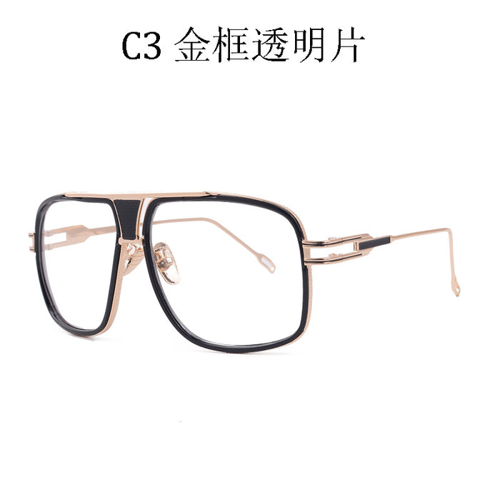 Wholesale Sunglasses Acrylic Lens Metal Frame Men (F) JDC-SG-JingL007