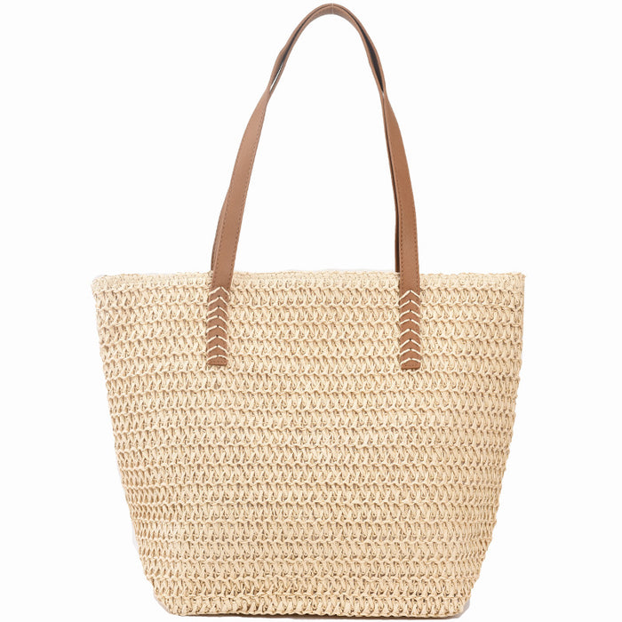 Jewelry WholesaleWholesale straw woven shoulder beach bag JDC-BB-YaF001 Beach Bag 娅芙 %variant_option1% %variant_option2% %variant_option3%  Factory Price JoyasDeChina Joyas De China