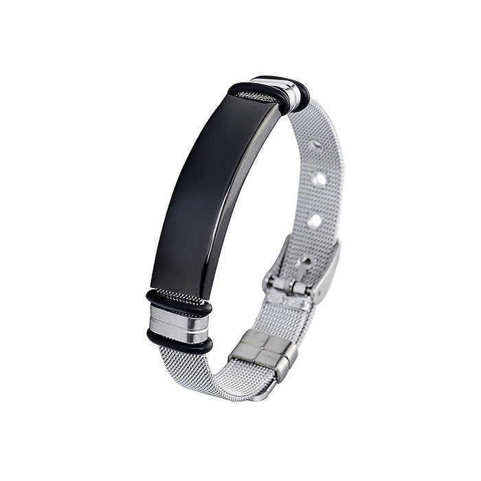 Jewelry WholesaleWholesale adjustable stainless steel couple Bracelets JDC-BT-ximahy001 Bracelets 西马好运 %variant_option1% %variant_option2% %variant_option3%  Factory Price JoyasDeChina Joyas De China