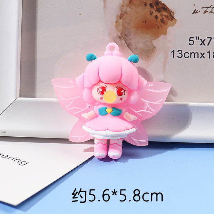 Jewelry WholesaleWholesale Cartoon Resin Doll Cream Glue Phone Case DIY Keychain JDC-DIY-YChang001 DIY 勇闯 %variant_option1% %variant_option2% %variant_option3%  Factory Price JoyasDeChina Joyas De China