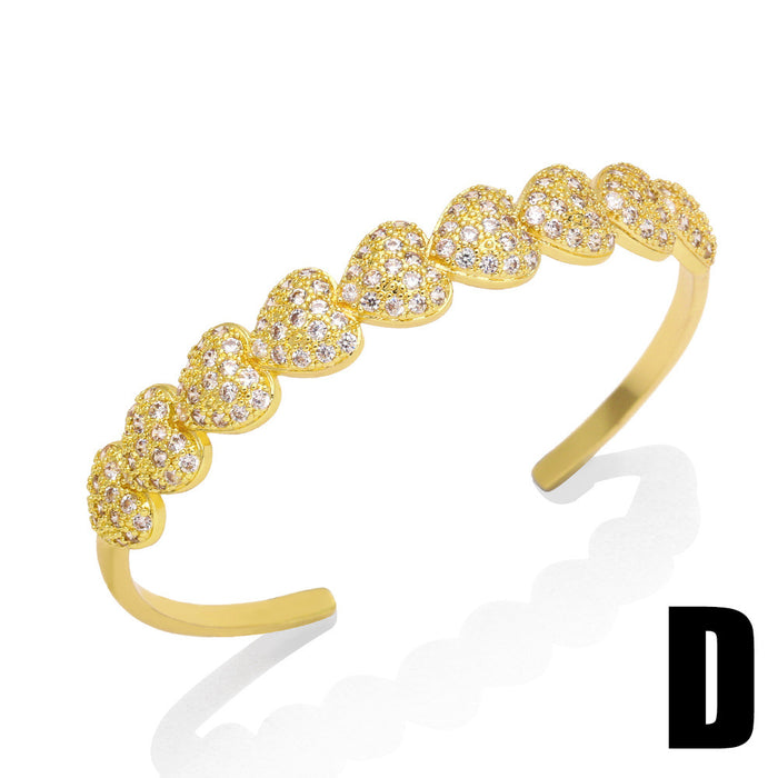 Wholesale Bracelets with Diamonds Fashion Design Sense Versatile JDC-BT-AS146